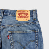 Levi's 505 Jeans Mens 34x30 Blue Regular Fit Straight Leg Light Wash Mid Rise Y2K Denim Pants