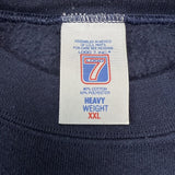 Vintage Logo 7 New York Yankees Sweatshirt Mens 2XL Blue MLB Baseball 90s Crewneck