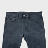 Levi’s 513 Jeans Mens 34x32 Gray Slim Straight Fit Casual Faded Denim Pants