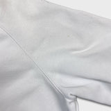 Nike Sportswear Sweatshirt Mens Large White 1/2 Zip Swoosh Athletic Pullover
