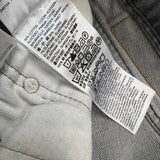 Levi's 511 Jeans Mens 32x30 Gray Slim Fit Stone Wash Stretch Mid Rise Denim Pants