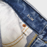 American Eagle Jeans Mens 30x32 Blue Air Flex + Slim Light Wash Faded Denim Pants
