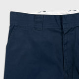 Dickies Pants Mens 34x32 Blue Loose Fit Workwear Baggy Casual Chino Trousers
