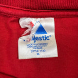 Vintage Y2K Majestic St Louis Cardinals T Shirt Mens XL Red MLB Baseball Tee