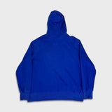 Nike Toronto Blue Jays Hoodie Mens Large Blue Center Swoosh MLB Baseball Sweater