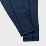 Lululemon Practice Daily Pants Womens Size 8 Blue Mid Rise Yoga Leggings Tights