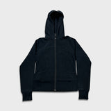 Lululemon Scuba Hoodie Womens Size 6 Black Full Zip Sports Hooded Sweatshirt