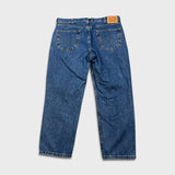Levi's 550 Jeans Mens 38x29 Blue Relaxed Fit Medium Wash Baggy Faded Denim Pants
