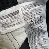Levi's 511 Pants Mens 32x26 Black Slim Fit Stretch Corduroy Casual Trousers