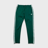 Adidas Track Pants Mens Medium Green Originals 3 Stripes Trefoil Athletic Jogger