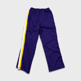 Vintage Hardwood Classics LA Lakers Track Pants Mens Medium Purple NBA Basketball