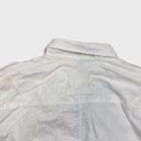 2010 Diesel KRAFT WIRED 10% Shirt Mens Small White Military Workwear Utility