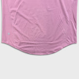 Lululemon High-Neck Running and Training T-Shirt Womens Size 4 Pink Athletic Tee