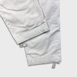 G-Star Raw Pants Mens 34x30 White Straight Fit Casual Utility Cargo Trousers