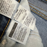 Levi's 505 Jeans Mens 32x32 Blue Regular Fit Straight Leg Medium Wash Denim Pants