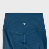 Lululemon Align Pant II *25" Womens Size 2 Blue High Rise Yoga Leggings