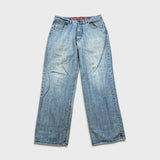 Vintage Ecko Unltd Jeans Mens 34x33 Blue Light Wash Relaxed Fit Baggy Y2K Denim Pants