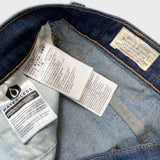 Levi's 510 Skinny Jeans Mens 31x34 Blue Dark Wash Stretch Mid Rise Tapered Leg Denim Pants