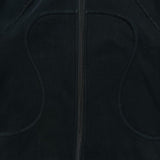 Lululemon Scuba Hoodie Womens Size 6 Black Full Zip Sports Hooded Sweatshirt