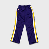 Vintage Hardwood Classics LA Lakers Track Pants Mens Medium Purple NBA Basketball