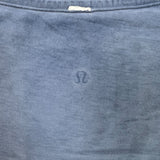 Lululemon Love Tee Fade V Shirt Womens XL Blue Relaxed Short Sleeve Tee