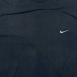 Vintage Nike Sportswear T Shirt Mens XL Black Swoosh Faded Y2K Short Sleeve Tee