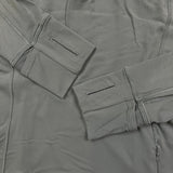 Lululemon It’s Rulu Run Cropped Half Zip Womens Size 6 Green Thumbholes Jacket