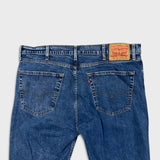 Levi's 505 Jeans Mens 38x30 Blue Regular Fit Straight Leg Medium Wash Denim Pants