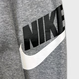 Nike Sportswear Sweatpants Mens Medium Gray Graphic Swoosh Spell Out Jogger