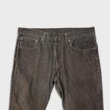 Levi's 511 Pants Mens 34x30 Brown Slim Fit Stretch Corduroy Casual Trousers