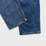 Levi's 505 Jeans Mens 38x30 Blue Regular Fit Straight Leg Medium Wash Denim Pants