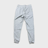Nike Sportswear Sweatpants Mens Small Gray Dri Fit Swoosh Taper Leg Fleece Jogger