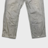 Vintage Akademiks Jeans Mens 34x29 Gray Straight Leg Faded Hip Hop Y2K Pants