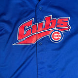 Vintage 1999 Logo Athletic Chicago Cubs Jersey Mens XL Blue Baseball MLB