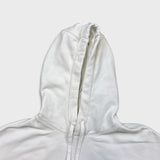 Nike Sportswear Hoodie Mens XL White Swoosh Fleece Pullover Hooded Sweatshirt