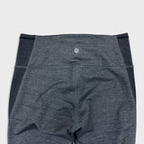 Lululemon Pants Womens Size 8 Gray Mesh Athletic Sportswear Yoga Leggings
