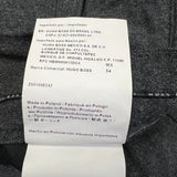 Hugo Boss Geno Dress Pants Mens 34x32 Slim Fit Charcoal Wool Blend Trouser