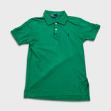 Vintage 90s Polo Ralph Lauren Shirt Mens Large Green Pony Casual Short Sleeve