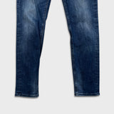 Diesel Jeans Mens 32x34 Blue Larkee Beex Regular Tapered Light Wash Denim Pants
