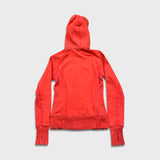 Lululemon Scuba Hoodie Womens Size 4 Orange Full Zip Hooded Sweatshirt