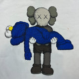 KAWS x Uniqlo Gone T Shirt Mens Small White Graphic Short Sleeve Tee