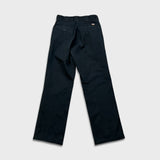 Dickies 874 Pants Mens 28x29 Black Original Fit Workwear Casual Chino Trousers
