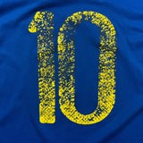 Vintage 2006 Nike Brazil Ricardo Kaka Soccer Jersey Mens XL Blue Dri-FIT FIFA World Cup