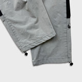 Nike Sportswear Track Pants Mens 2XL Gray Swoosh Side Tape Standard Fit Athletic