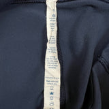 Lululemon Practice Daily Pants Womens Size 8 Blue Mid Rise Yoga Leggings Tights