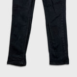 Levi's 511 Jeans Mens 36x32 Black Slim Fit Mid Rise Dark Wash Stretch Denim Pants