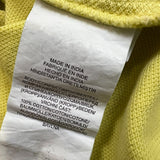 Polo Ralph Lauren Shirt Mens 2XL Yellow Pony Cotton Casual Preppy Short Sleeve