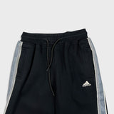 Adidas Sweatpants Mens Large Black Essentials Relaxed Fleece Comfort Jogger