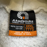 Vintage Y2K Akademiks Hoodie Mens 2XL Jeanius First To Strike Hooded Sweatshirt