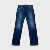 Levi's 511 Jeans Mens 31x32 Blue Slim Fit Mid Rise Dark Wash Stretch Denim Pants
